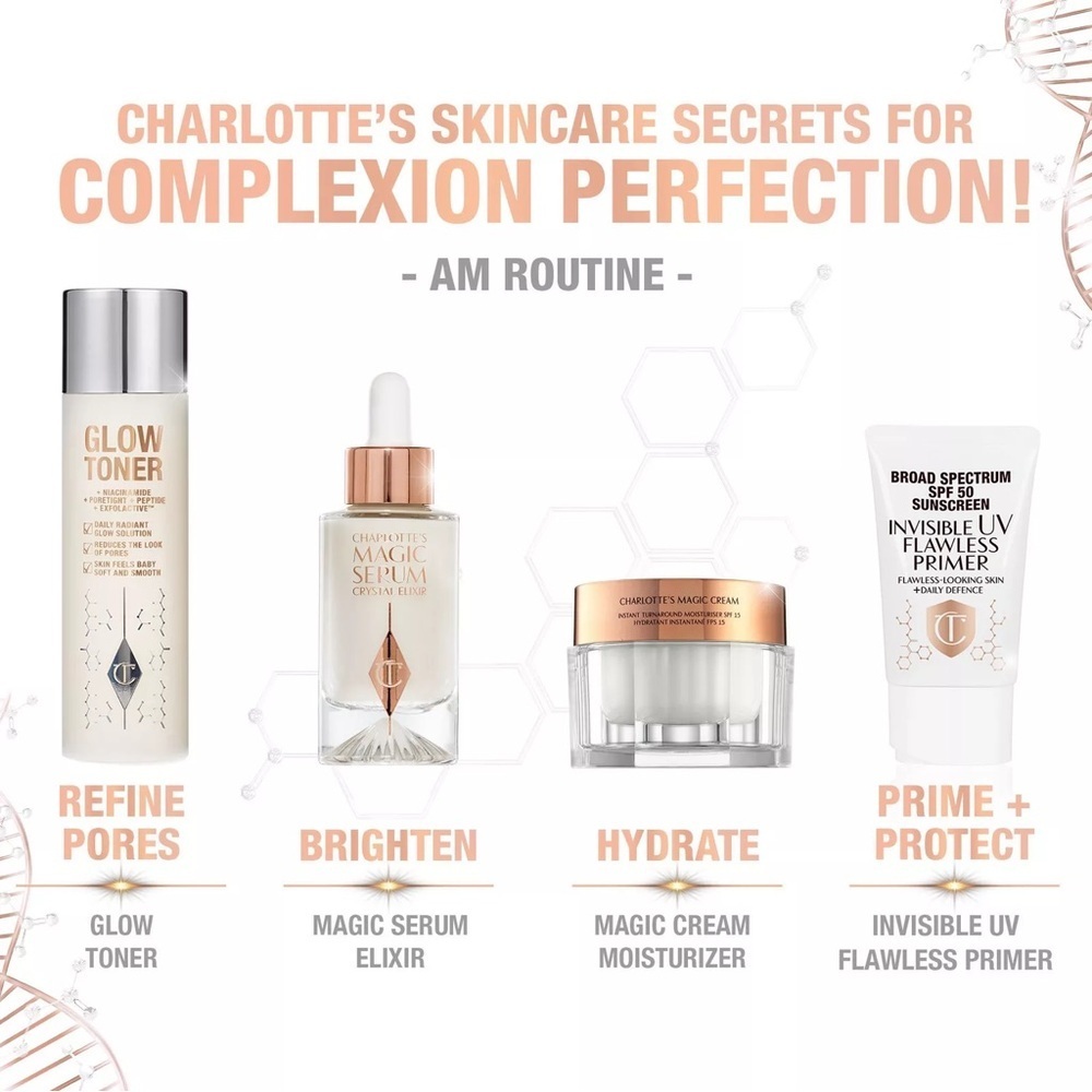 Charlotte Tilbury Collagen Superfusion Facial Oil Anti Aging NIB Full Sz 10fl oz - Picture 5 of 5